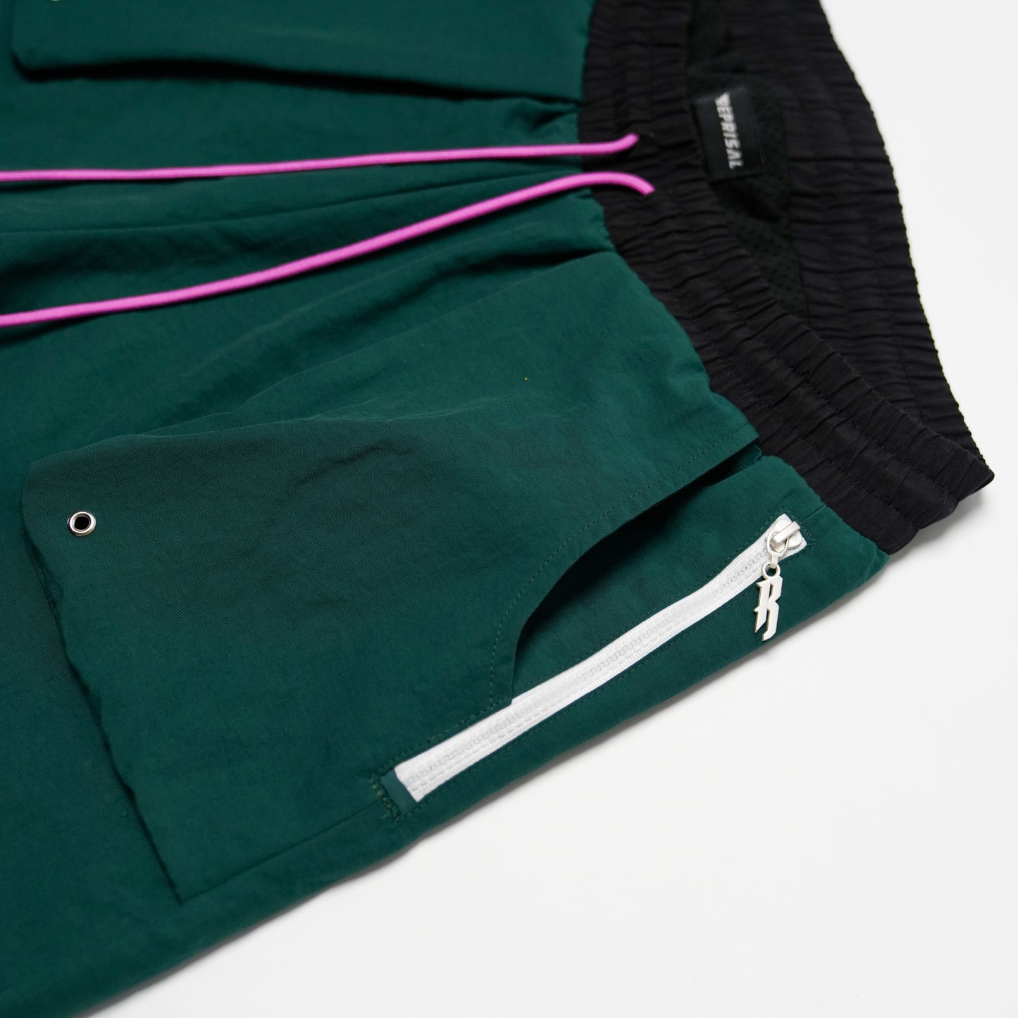 Hunter Green Nylon Short