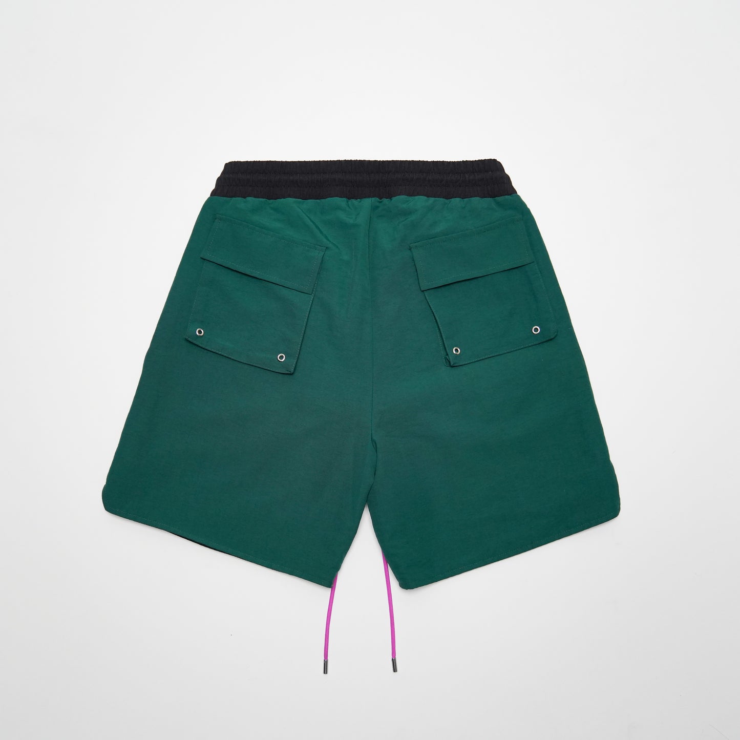 Hunter Green Nylon Short