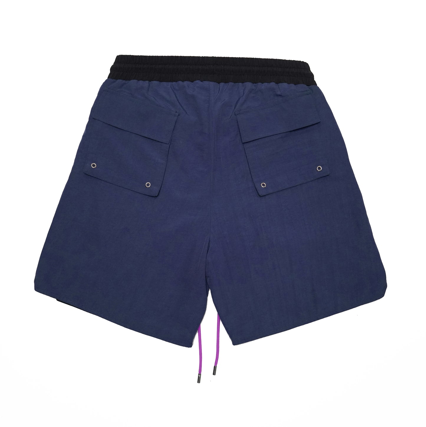 Navy Blue Nylon Short